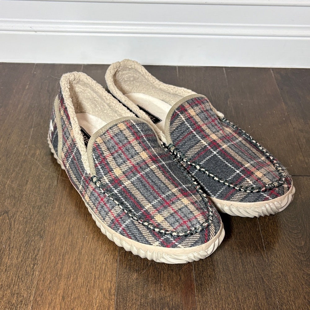 Sorel Plaid Slippers